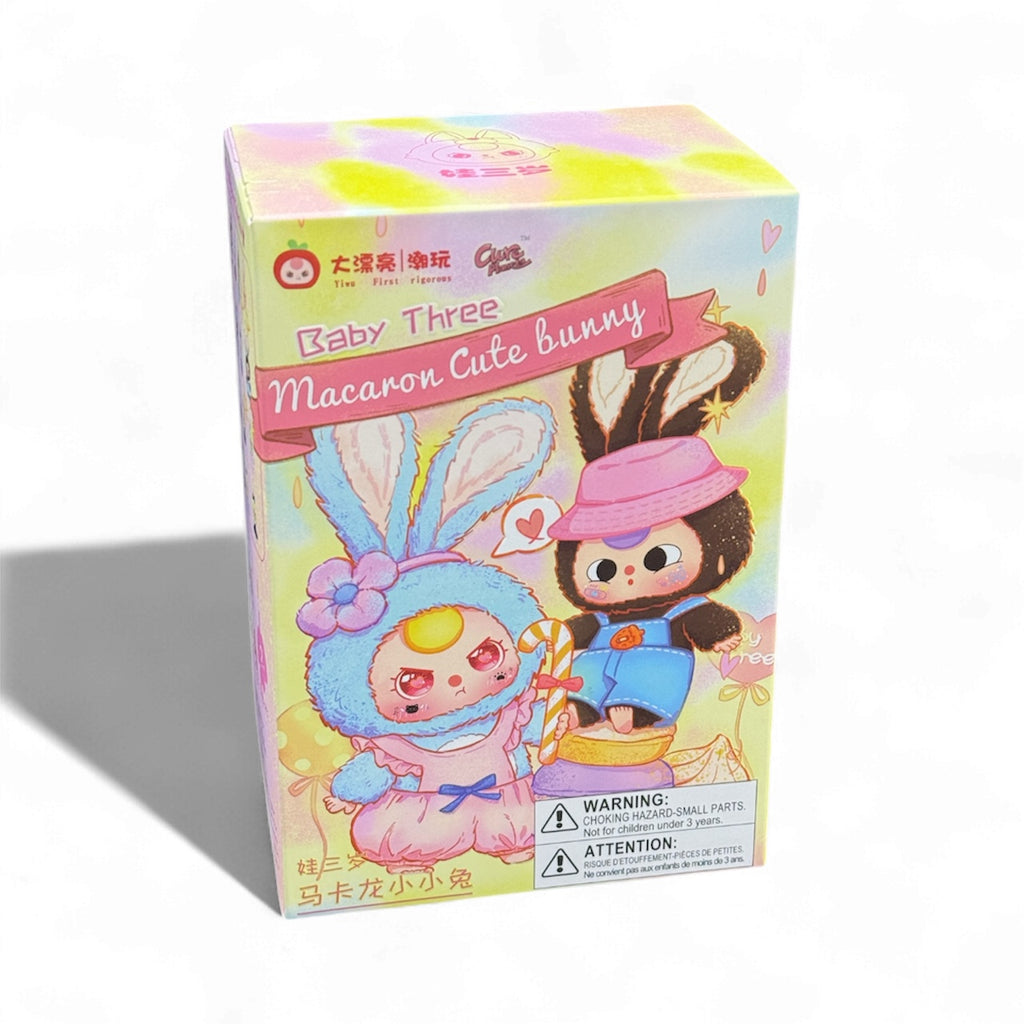 Baby Three – Macaron Cute Bunny Plush Blind Box